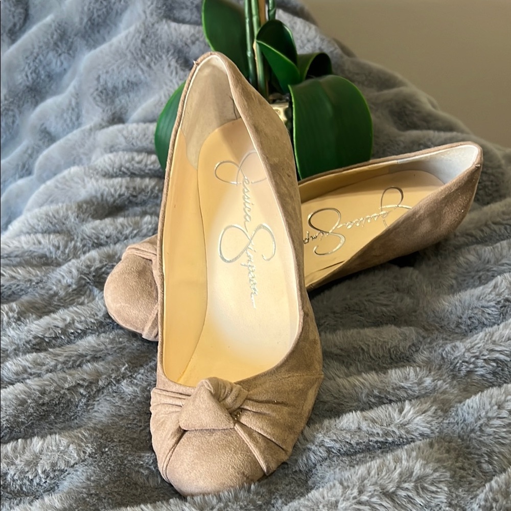 Jessica Simpson Beige Women's Wedge Shoes NWOT retail $59